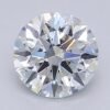 1.06 Carat Round Shaped Excellent Cut F- VS1 Lab Grown Diamond