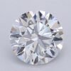 1.06 Carat Round Shaped Excellent Cut F- VS1 Lab Grown Diamond