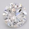 1.06 Carat Round Shaped Excellent Cut F- VS1 Lab Grown Diamond