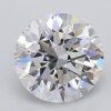 1.06 Carat Round Shaped Excellent Cut F- VS1 Lab Grown Diamond