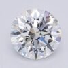 1.06 Carat Round Shaped Excellent Cut F- VS1 Lab Grown Diamond