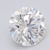 1.06 Carat Round Shaped Excellent Cut F- VS1 Lab Grown Diamond