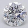 1.06 Carat Round Shaped Excellent Cut F- VS1 Lab Grown Diamond