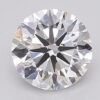 1.06 Carat Round Shaped Excellent Cut F- VS1 Lab Grown Diamond