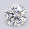 1.06 Carat Round Shaped Excellent Cut F- VS1 Lab Grown Diamond