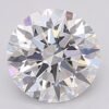 1.06 Carat Round Shaped Excellent Cut F- VS1 Lab Grown Diamond