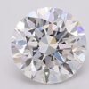 1.06 Carat Round Shaped Excellent Cut F- VS1 Lab Grown Diamond