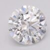 1.06 Carat Round Shaped Excellent Cut F- VS1 Lab Grown Diamond