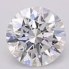 1.06 Carat Round Shaped Excellent Cut F- VS1 Lab Grown Diamond