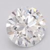 1.06 Carat Round Shaped Excellent Cut F- VS1 Lab Grown Diamond