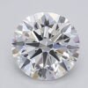 1.06 Carat Round Shaped Excellent Cut F- VS1 Lab Grown Diamond