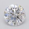 1.06 Carat Round Shaped Excellent Cut F- VS1 Lab Grown Diamond