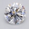 1.06 Carat Round Shaped Excellent Cut F- VS1 Lab Grown Diamond