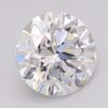 1.06 Carat Round Shaped Excellent Cut F- VS1 Lab Grown Diamond