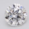 1.06 Carat Round Shaped Excellent Cut F- VS1 Lab Grown Diamond