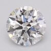 1.06 Carat Round Shaped Excellent Cut F- VS2 Lab Grown Diamond