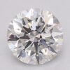 1.06 Carat Round Shaped Excellent Cut F- VS2 Lab Grown Diamond