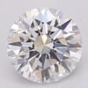 1.06 Carat Round Shaped Excellent Cut F- VS2 Lab Grown Diamond