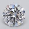 1.06 Carat Round Shaped Excellent Cut F- VS2 Lab Grown Diamond