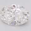1.06 Carat Oval Shaped Excellent Cut F- VVS2 Lab Grown Diamond