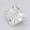 1.06 Carat Princess Shaped Excellent Cut F- VVS2 Lab Grown Diamond
