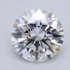 1.06 Carat Round Shaped Excellent Cut F- VVS2 Lab Grown Diamond