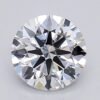1.06 Carat Round Shaped Excellent Cut F- VVS2 Lab Grown Diamond