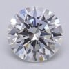 1.06 Carat Round Shaped Excellent Cut F- VVS2 Lab Grown Diamond