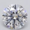 1.06 Carat Round Shaped Excellent Cut F- VVS2 Lab Grown Diamond