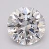1.06 Carat Round Shaped Excellent Cut F- VVS2 Lab Grown Diamond