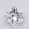 1.06 Carat Princess Shaped Excellent Cut G- VS1 Lab Grown Diamond