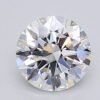 1.06 Carat Round Shaped Excellent Cut G- VS1 Lab Grown Diamond