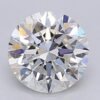 1.06 Carat Round Shaped Excellent Cut G- VS1 Lab Grown Diamond