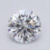 1.06 Carat Round Shaped Excellent Cut G- VS1 Lab Grown Diamond