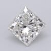1.06 Carat Princess Shaped Excellent Cut G- VVS2 Lab Grown Diamond