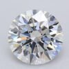 1.06 Carat Round Shaped Excellent Cut G- VVS2 Lab Grown Diamond