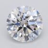 1.06 Carat Round Shaped Excellent Cut G- VVS2 Lab Grown Diamond