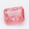 1.06 Carat Radiant Shaped Good Cut Pink- VS2 Lab Grown Diamond