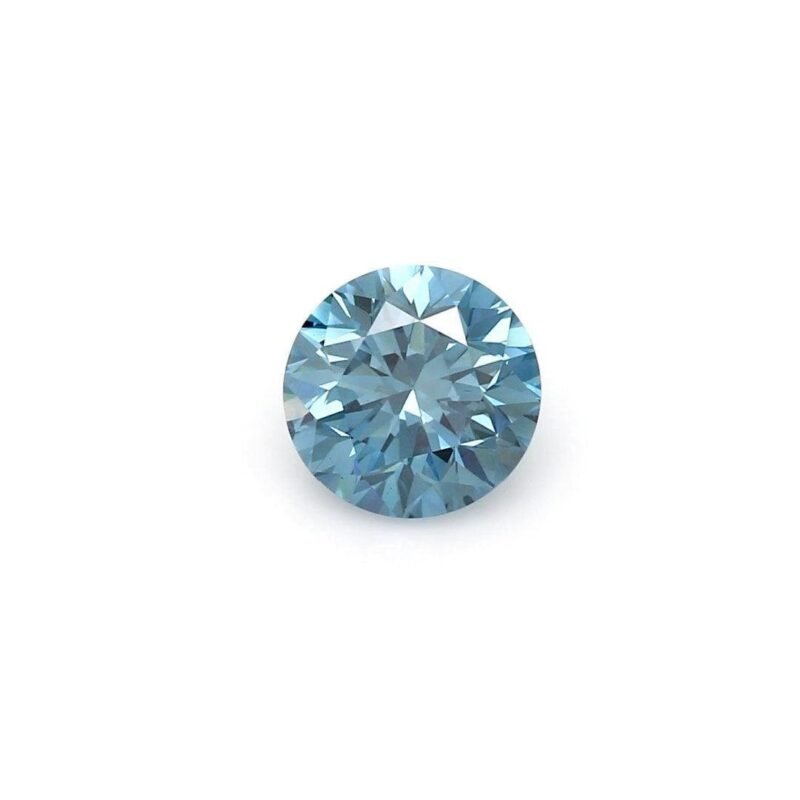 1.07 Carat Round Shaped Good Cut Blue- SI1 Lab Grown Diamond
