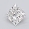 1.07 Carat Princess Shaped Excellent Cut E- VS1 Lab Grown Diamond