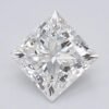 1.07 Carat Princess Shaped Excellent Cut E- VS1 Lab Grown Diamond