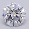 1.07 Carat Round Shaped Excellent Cut E- VS1 Lab Grown Diamond