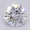 1.07 Carat Round Shaped Excellent Cut E- VS1 Lab Grown Diamond