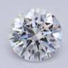 1.07 Carat Round Shaped Excellent Cut E- VS1 Lab Grown Diamond