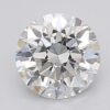 1.07 Carat Round Shaped Excellent Cut E- VS1 Lab Grown Diamond