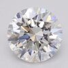 1.07 Carat Round Shaped Excellent Cut E- VS1 Lab Grown Diamond