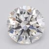 1.07 Carat Round Shaped Excellent Cut E- VS2 Lab Grown Diamond