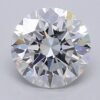 1.07 Carat Round Shaped Excellent Cut E- VVS2 Lab Grown Diamond