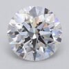1.07 Carat Round Shaped Excellent Cut E- VVS2 Lab Grown Diamond