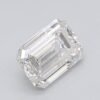1.07 Carat Emerald Shaped Excellent Cut F- VS1 Lab Grown Diamond